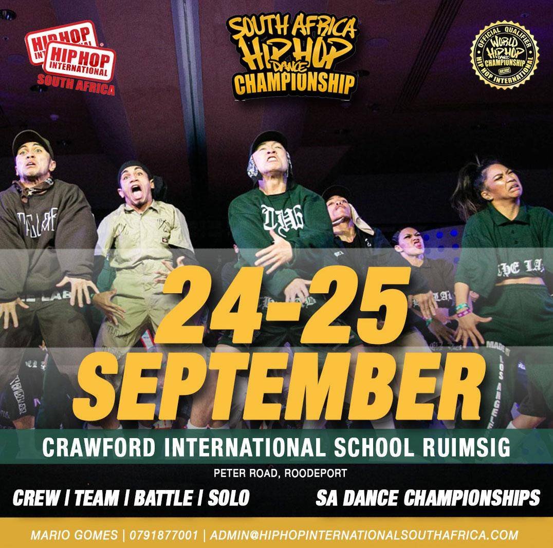You are currently viewing HHI SOUTH AFRICA WORLD BATTLES & SA DANCE CHAMPIONSHIPS 24 – 25 SEPTEMBER 2022
