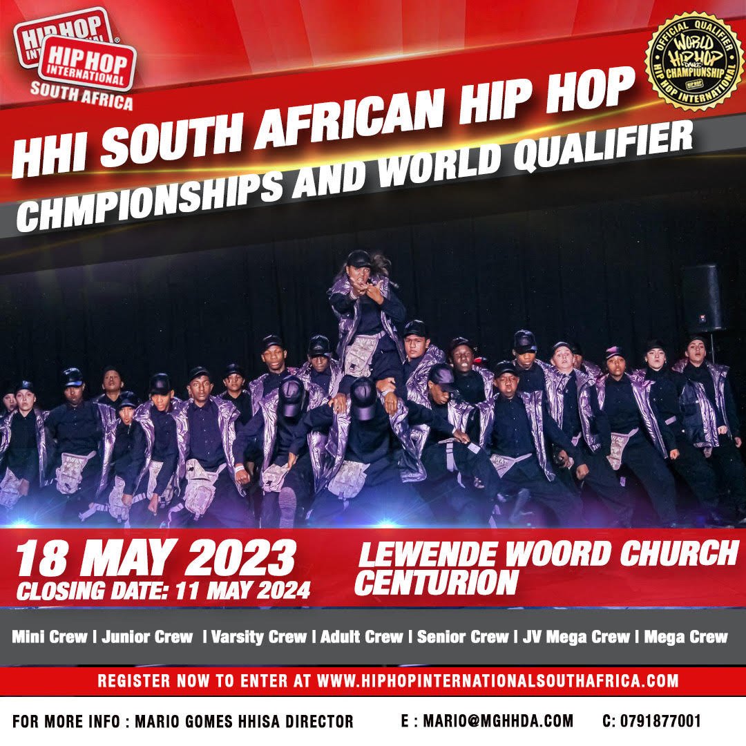 Spectator Ticket – 18 May in Centurion, HHI South African Nationals